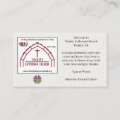 Cross Ministry Kaarten Visitekaartje (Voorkant)