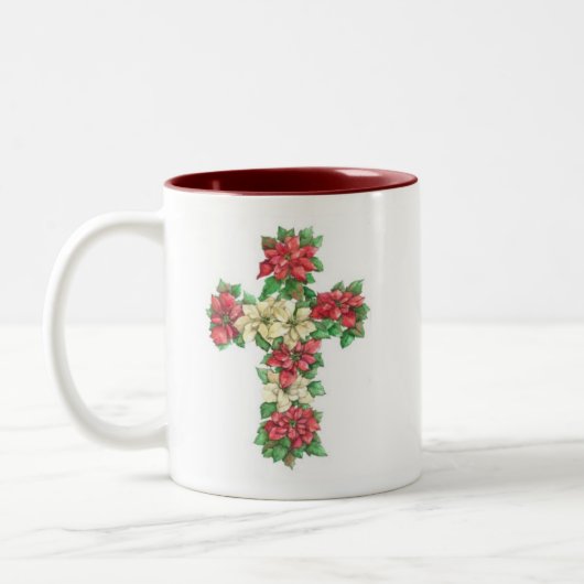 Cross Mok - Poinsettia (Links)