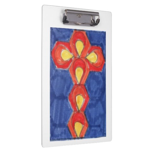 Cross Motif A4 Klembord (Rechts)