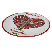 Cross-My-Heart (gepersonaliseerd cookie Bord) Snijplank (Hoek)