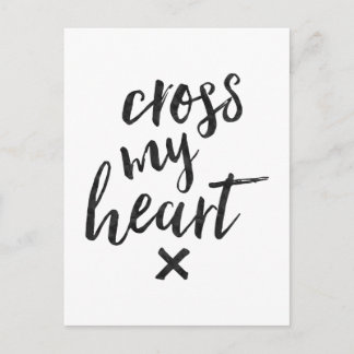 Cross My Heart - Inspirerend Kaart