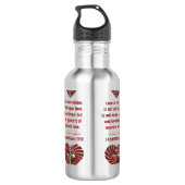 Cross-My-Heart (persoonlijk) Waterfles (Achterkant)