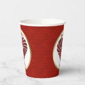 Cross-My-Heart, speciaal kerstfeest Papieren Bekers (Links)