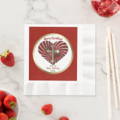 Cross-My-Heart, speciaal kerstfeest Servet (Insitu)