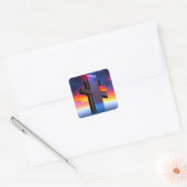 Cross Obelisk Sticker (Envelop)