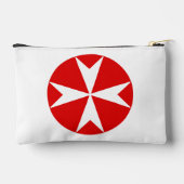 Cross Of Malta v2 (wit op rood) Etui (Achterkant)
