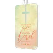 Cross Ombre Sky Clouds Bijbel Luchtverfrisser (Links)