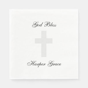"Cross" Paper Napkins Servetten