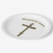 Cross Papieren Bordje (Gekanteld)
