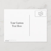 Cross Pattern Save the Date Black White Briefkaart (Achterkant)
