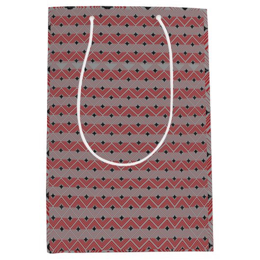 Cross Pendant pattern Medium Cadeauzakje (Voorkant)