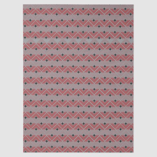 Cross Pendant pattern Tissuepapier (Voorkant)