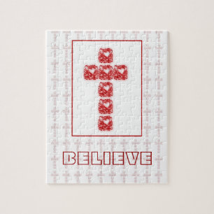 Cross Puzzle Legpuzzel