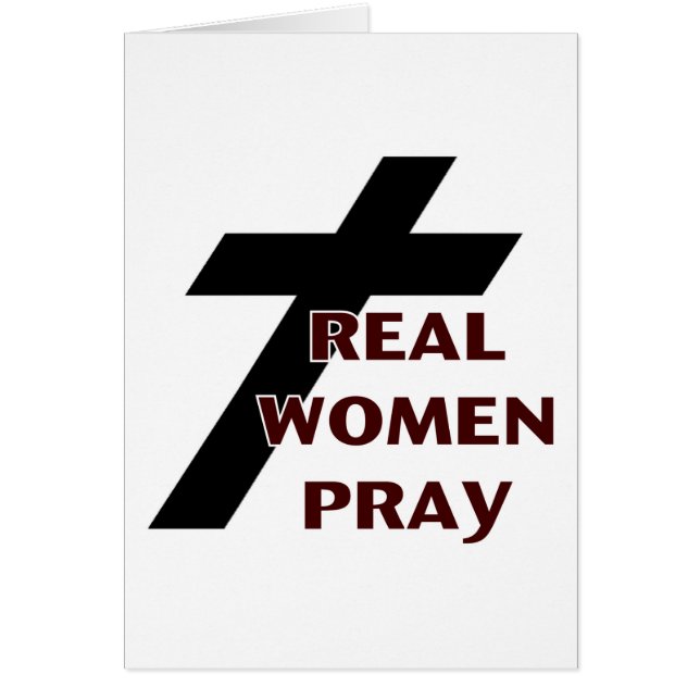 Cross - Real Women Pray (Voorkant)