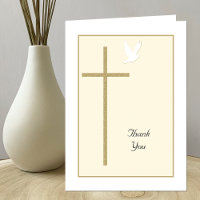 Cross Religious Christelijk Dank je kaart