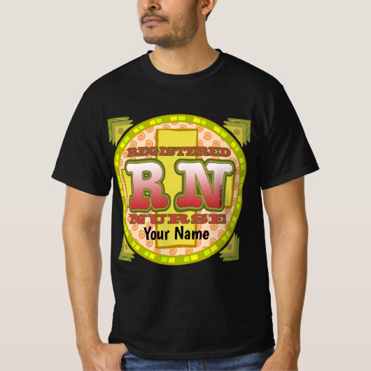 Cross RN Nurse T-shirt (Voorkant)