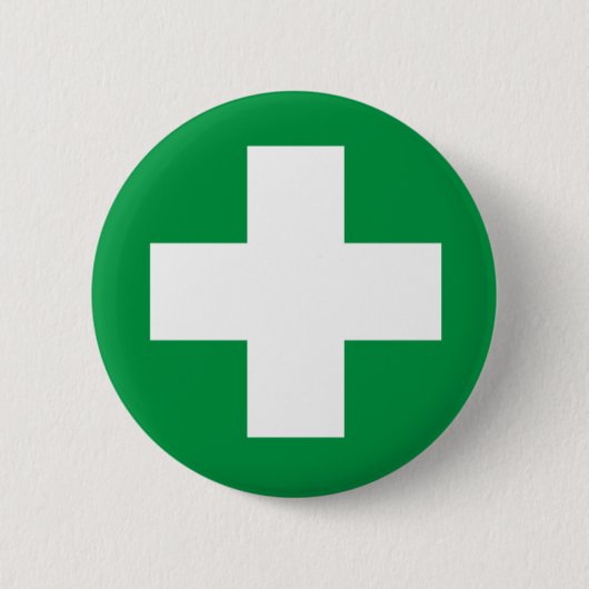 Cross Ronde Button 5,7 Cm (Voorkant)