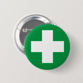 Cross Ronde Button 5,7 Cm (Voorkant /achterkant)