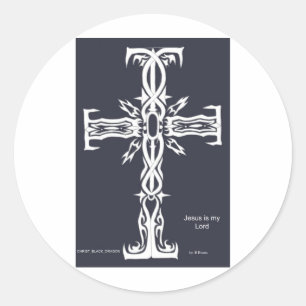 Cross Ronde Sticker