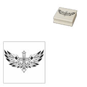 Cross Rubberstempel (Gestempeld)