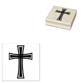 Cross Rubberstempel (Gestempeld)