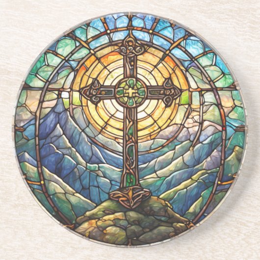 Cross Sandstone Onderzetter (Voorkant)