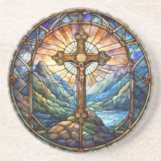 Cross Sandstone Onderzetter (Voorkant)