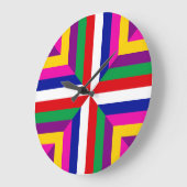 Cross-section of a Star – Red/White – Balanced Grote Klok (Hoek)