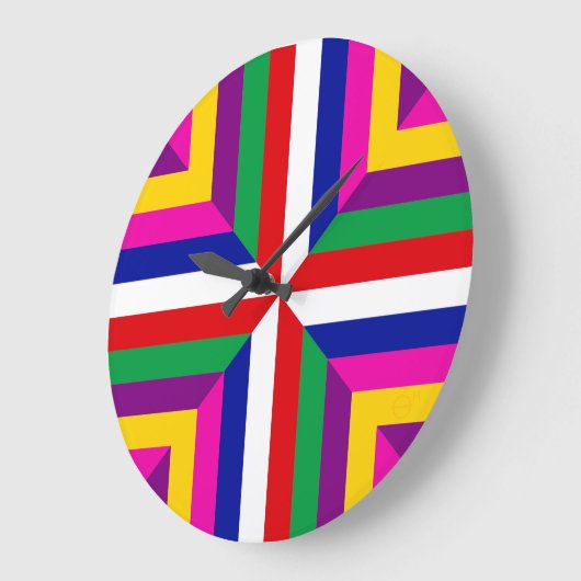 Cross-section of a Star – Red/White – Balanced Grote Klok (Hoek)