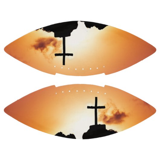 Cross-silloette bij schemering american football (Panelen)