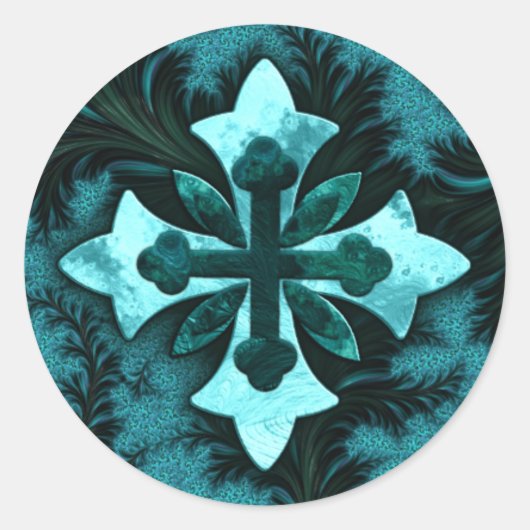 Cross Sticker (Voorkant)