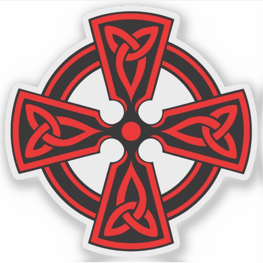 Cross Sticker (Voorkant)