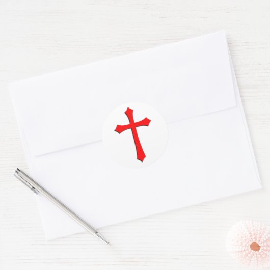 Cross Sticker (Envelop)