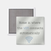 Cross Stitch Home WIFI Magneet (Voorkant / Achterkant)