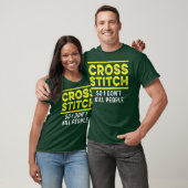 Cross Stitch Mensen CrossStitching Craft Lover T-shirt (Unisex)