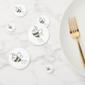 Cross Stitch Pattern Print Schattige Bee Baby show Confetti (Groep)