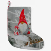 Cross Stitch Santa Gnome Kleine Kerstsok (Voorkant)