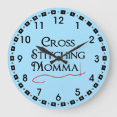 Cross Stitching Momma Grote Klok (Voorkant)