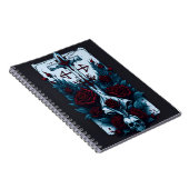 cross tattoo flower 10 notitieboek (Rechterzijde)