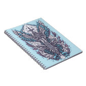 cross tattoo flower 27 notitieboek (Rechterzijde)