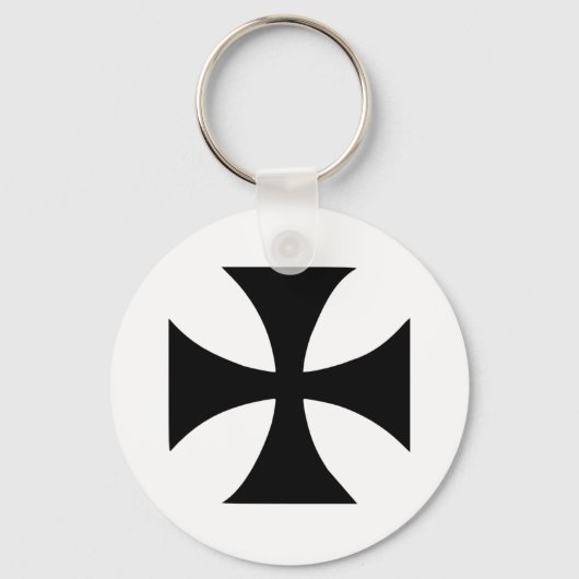Cross Templar Sleutelhanger (Voorkant)