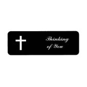 CROSS- TERUGKEERADRES ETIKET (Voorkant)