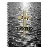 Cross This day the Lord hath made spiral notebook Notitieboek (Voorkant)