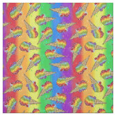 Cross-titch Ice Cream Craftcore - Rainbow Fabric Stof (Swatch)