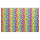 Cross-titch Ice Cream Craftcore - Rainbow Fabric Stof (Fat Quarter)