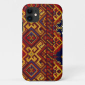 Cross-titch Pattern iPhone 5 ID Hoesje (Achterkant)