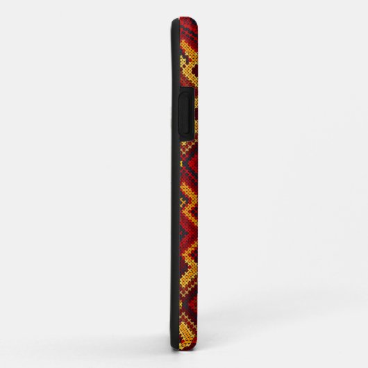 Cross-titch Pattern iPhone 5 ID Hoesje (Achterkant/rechts)