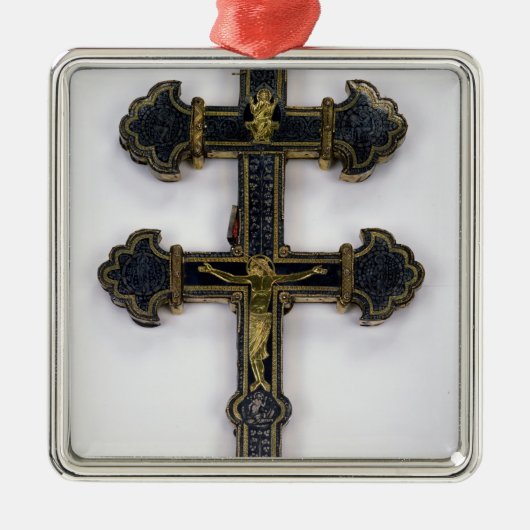 Cross, van Clairmarais Abbey Metalen Ornament (Voorkant)