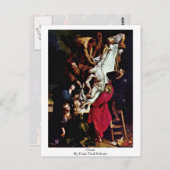 Cross van Peter Paul Rubens Briefkaart (Voorkant / Achterkant)