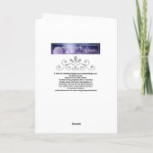 Cross w Daisy Flowers Christelijk Wenskaart Kaart (Achterkant)